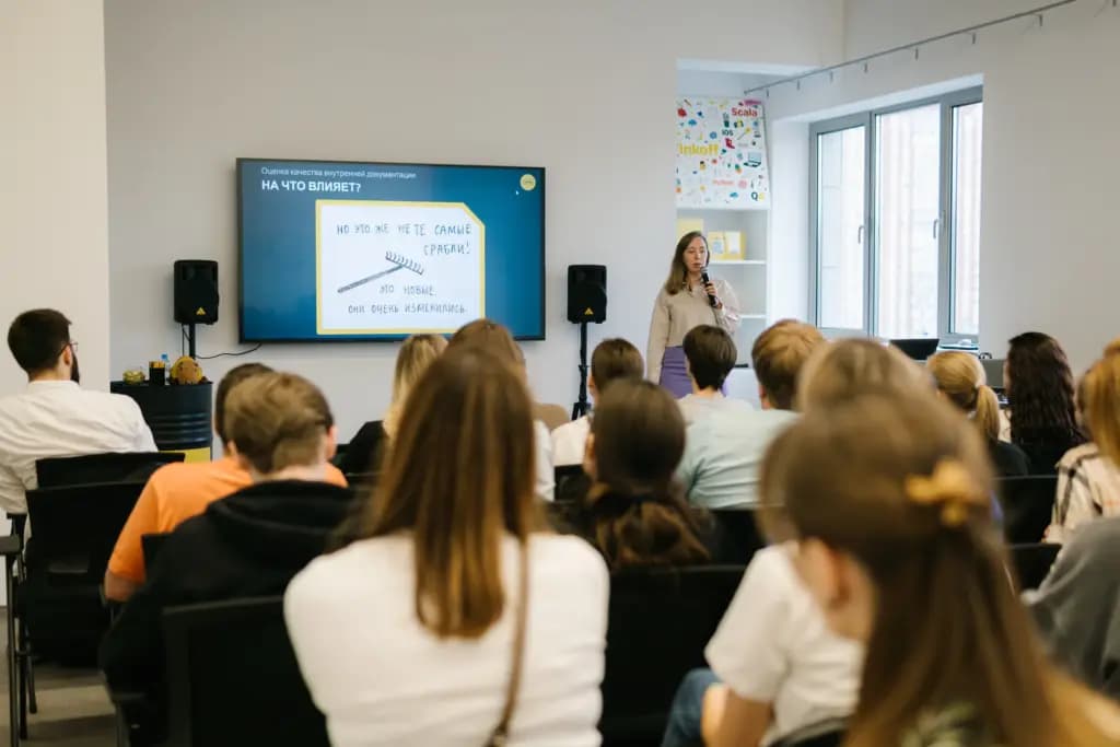 Митап в Тбанке  с темой Оценки качества внутренней документации — фото 9